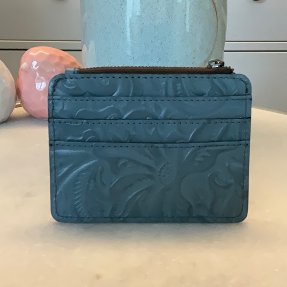 Patricia Nash Cassis Card Case Safflower Blue - Picture 2 of 3